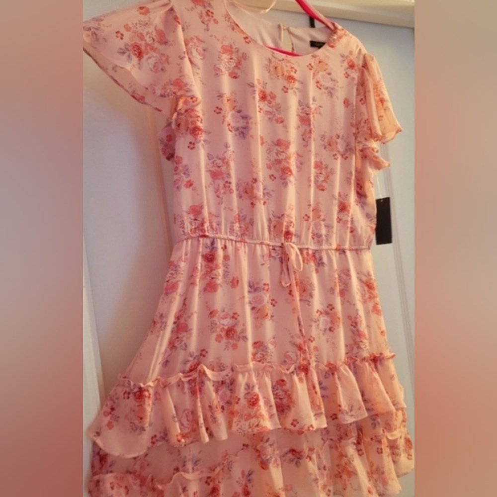 🎀 City Studio Pink Floral Mini Dress